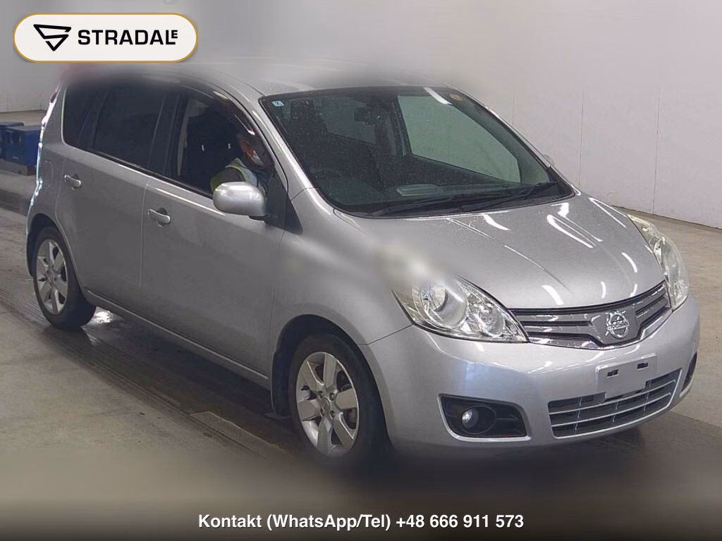 NISSAN NOTE 15G 2012, aukcja z Japonii, zdjęcie 1