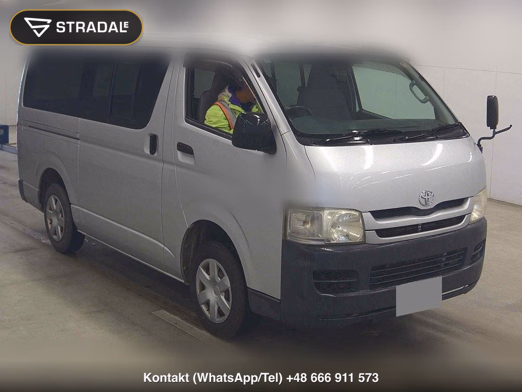 TOYOTA HIACE VAN 5D DX JUSTLOW 2008, aukcja z Japonii, zdjęcie 1