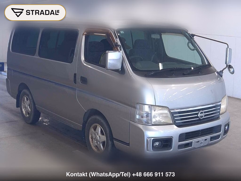 NISSAN CARAVAN 4D 4WD 2003, aukcja z Japonii, zdjęcie 1