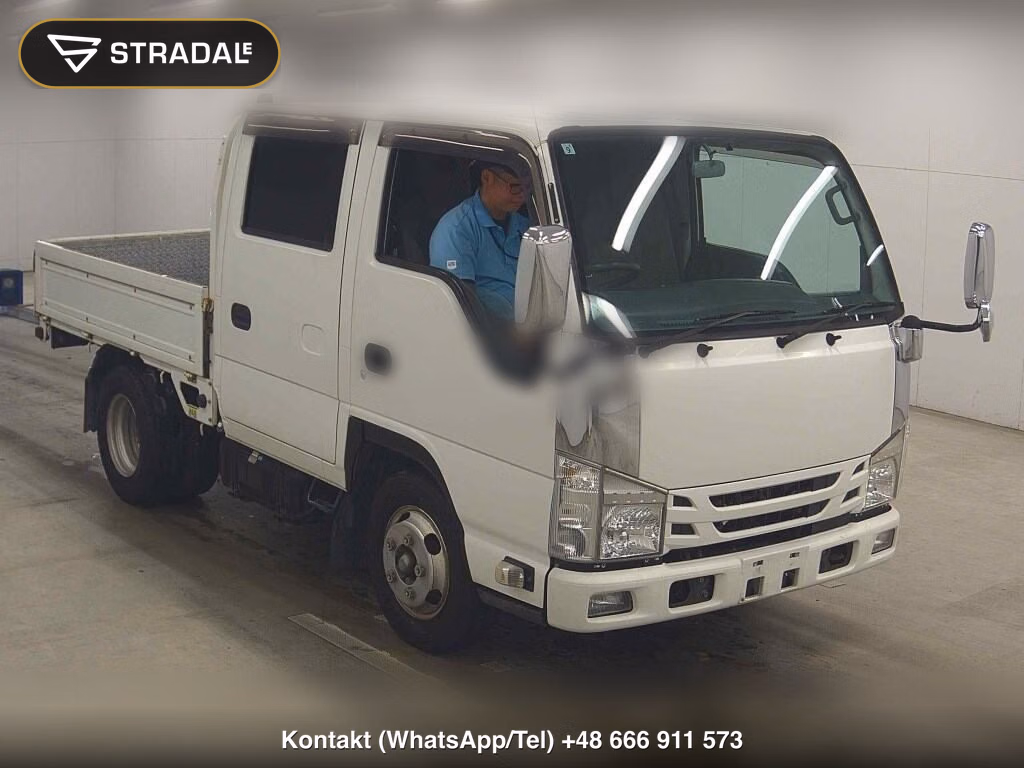 ISUZU ELF TRUCK 4D W CAB 2015, aukcja z Japonii, zdjęcie 1
