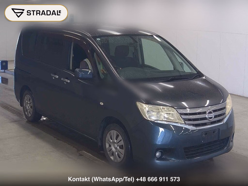 NISSAN SERENA 5D 20X 2011, aukcja z Japonii, zdjęcie 1