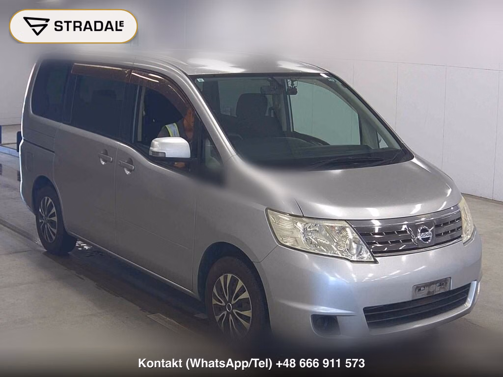 NISSAN SERENA 5D 20S 2009, aukcja z Japonii, zdjęcie 1