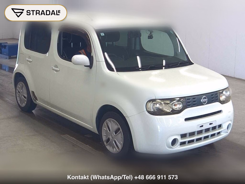 NISSAN CUBE 15X INDIGO + PLASMA 2011, aukcja z Japonii, zdjęcie 1
