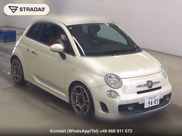 ABARTH 500 2009, samochód z aukcji Japonii