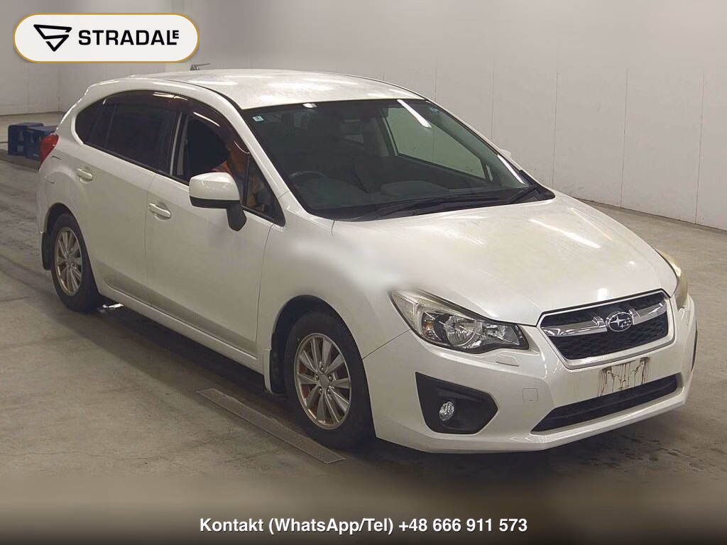 SUBARU IMPREZA SPORT 1.6I-L 2012, aukcja z Japonii, zdjęcie 1