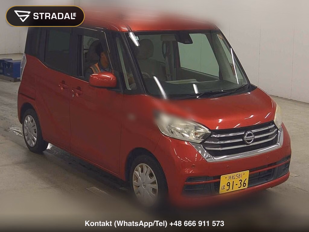 NISSAN DAYZ ROOX S 2018, aukcja z Japonii, zdjęcie 1