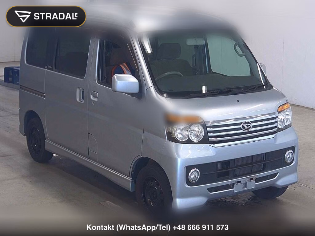 DAIHATSU ATRAI WAGON CUSTOM TURBO R 2009, aukcja z Japonii, zdjęcie 1