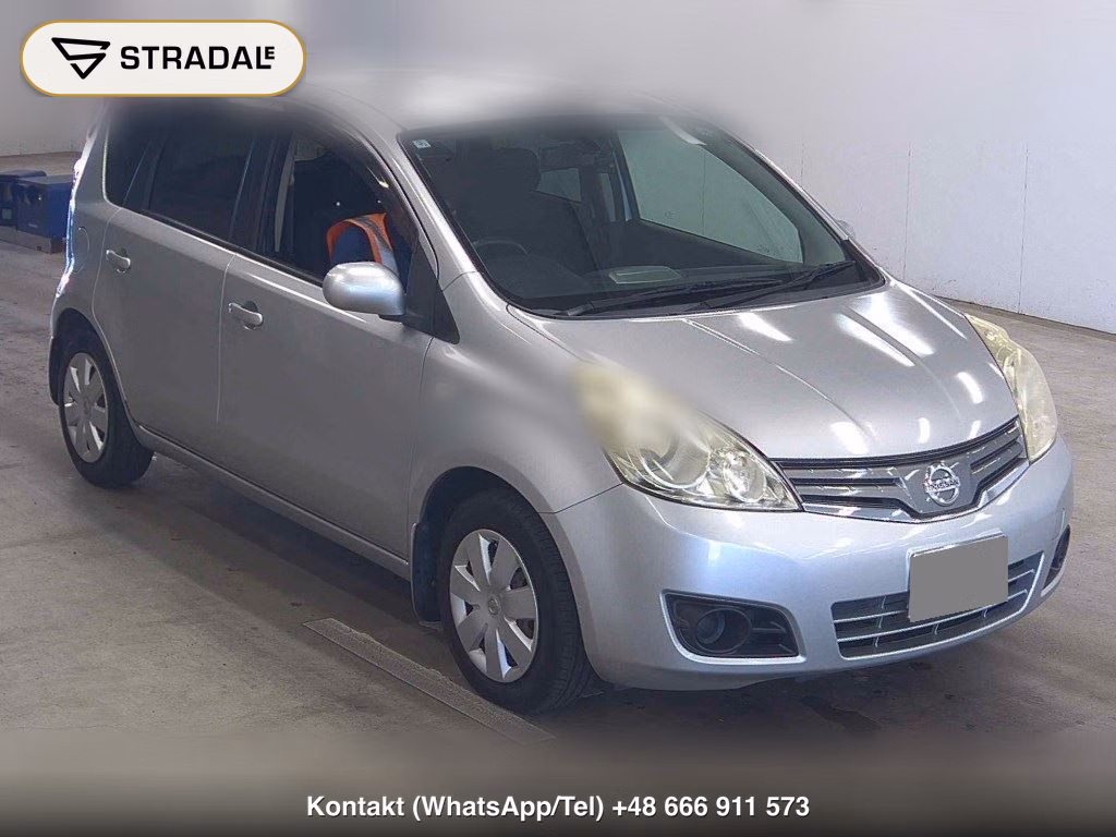 NISSAN NOTE 15X SV 2012, aukcja z Japonii, zdjęcie 1