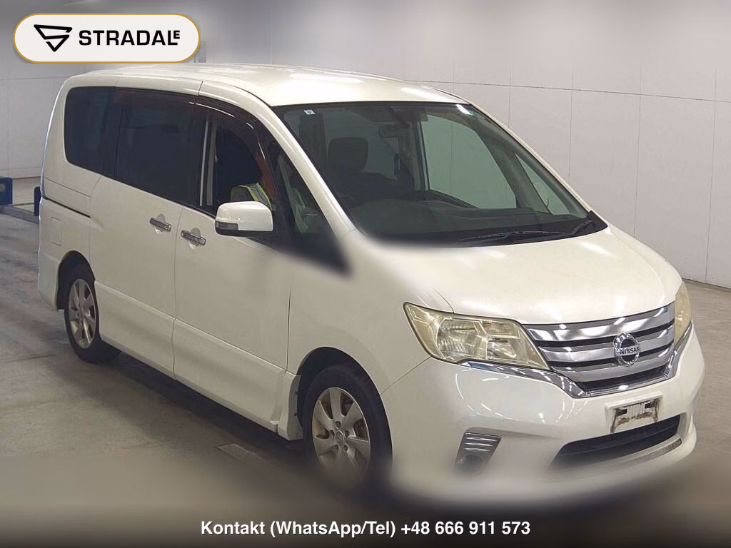 NISSAN SERENA 5D HIGHWAY STAR V SELECTION 2011, aukcja z Japonii, zdjęcie 1