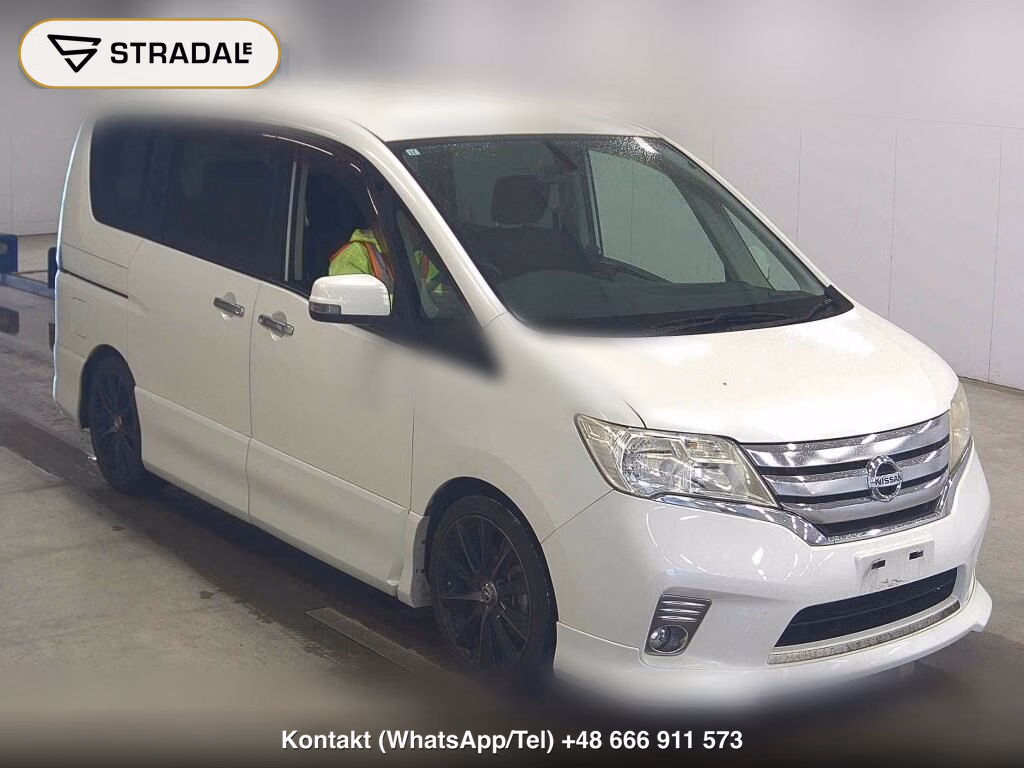 NISSAN SERENA 5D HIGHWAY STAR 2011, aukcja z Japonii, zdjęcie 1