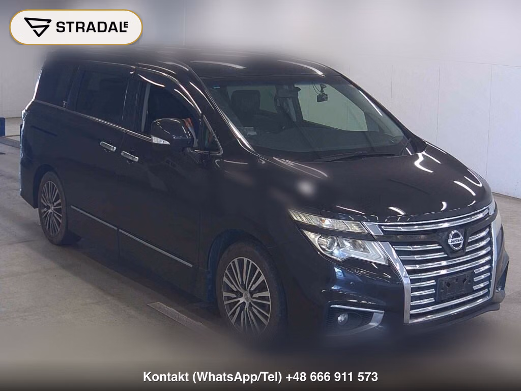 NISSAN ELGRAND 5D 250 HIGHWAY STAR 2014, aukcja z Japonii, zdjęcie 1