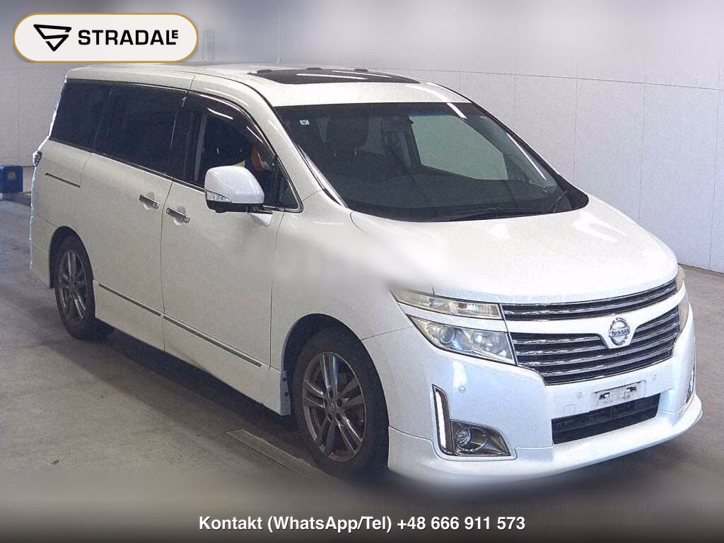 NISSAN ELGRAND 5D 350 HIGHWAY STAR URBAN CHROME BLACK LEAT, miniaturka 2