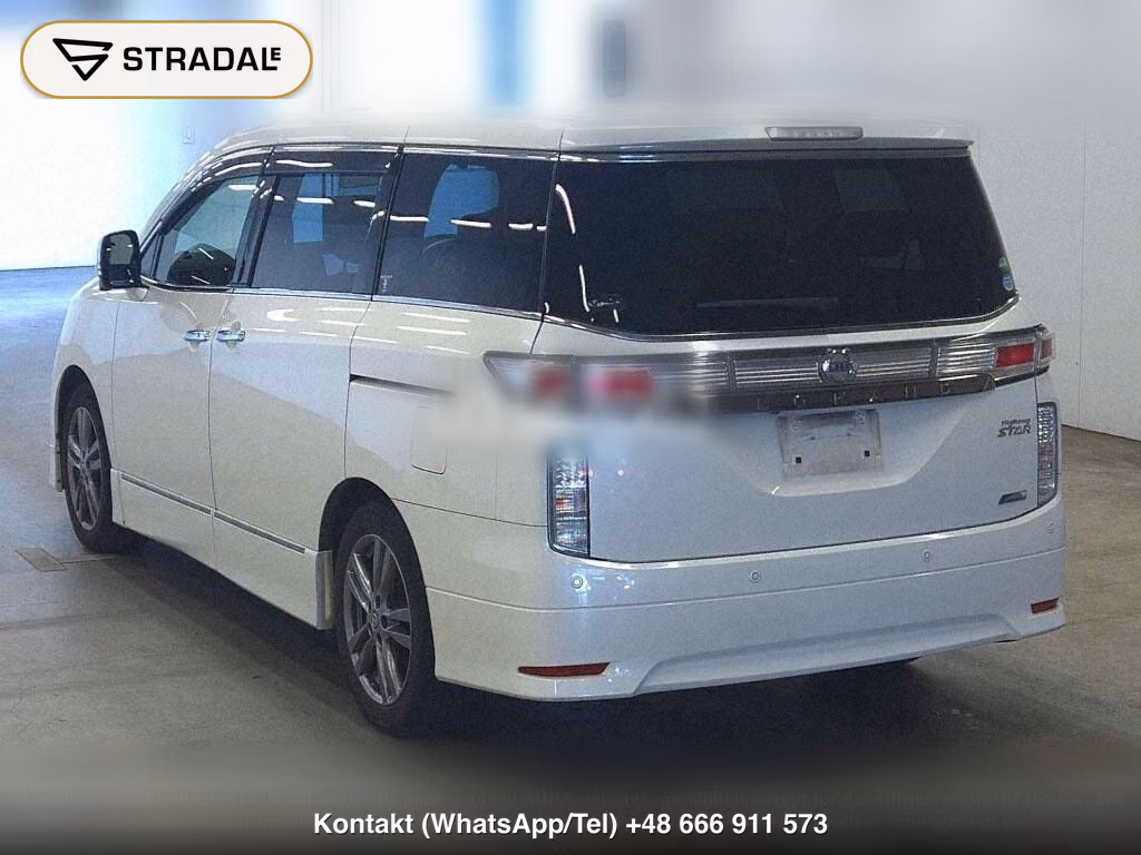 NISSAN ELGRAND 5D 350 HIGHWAY STAR URBAN CHROME BLACK LEAT, miniaturka 3