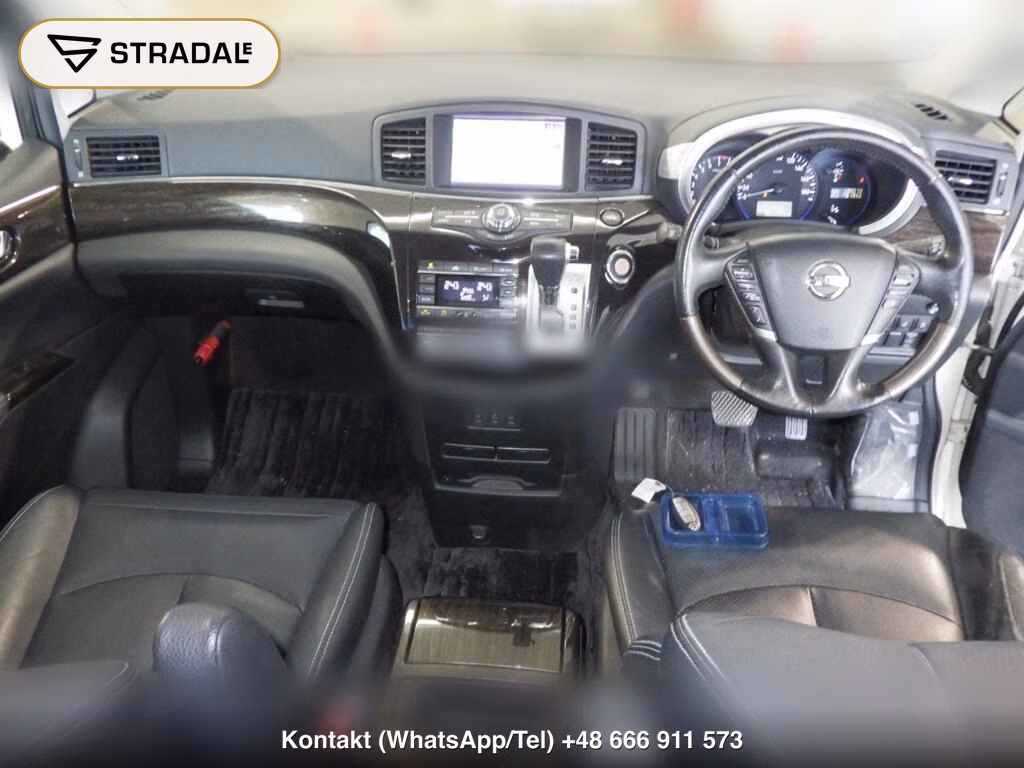 NISSAN ELGRAND 5D 350 HIGHWAY STAR URBAN CHROME BLACK LEAT, miniaturka 4