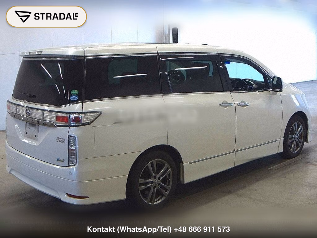 NISSAN ELGRAND 5D 350 HIGHWAY STAR URBAN CHROME BLACK LEAT, miniaturka 6
