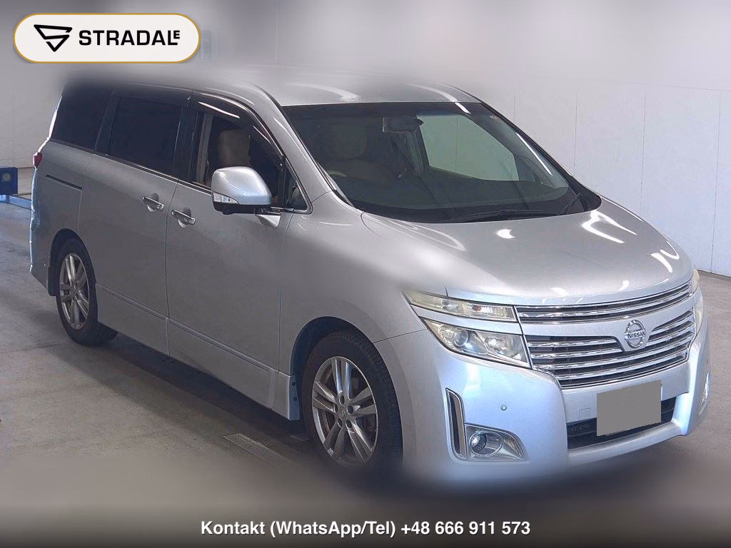 NISSAN ELGRAND 5D 250 HIGHWAY STAR 2012, aukcja z Japonii, zdjęcie 1
