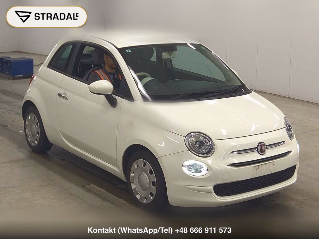 FIAT 500 2017, aukcja z Japonii, zdjęcie 1