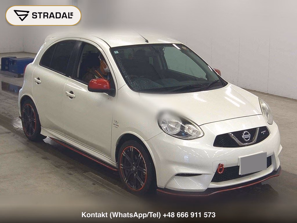NISSAN MARCH 5D NISMO S 2014, aukcja z Japonii, zdjęcie 1