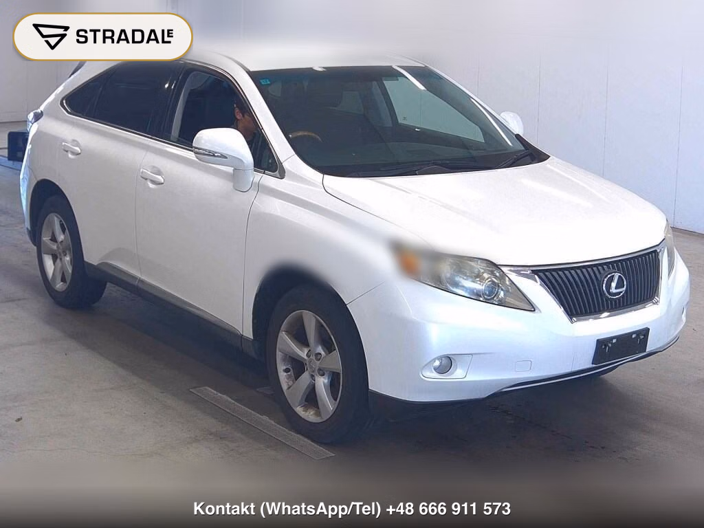 LEXUS RX RX270 VERSION L 2011, aukcja z Japonii, zdjęcie 1