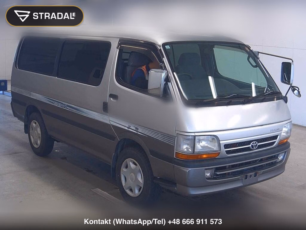 TOYOTA HIACE VAN 4D LONG SUPER GL 2001, aukcja z Japonii, zdjęcie 1