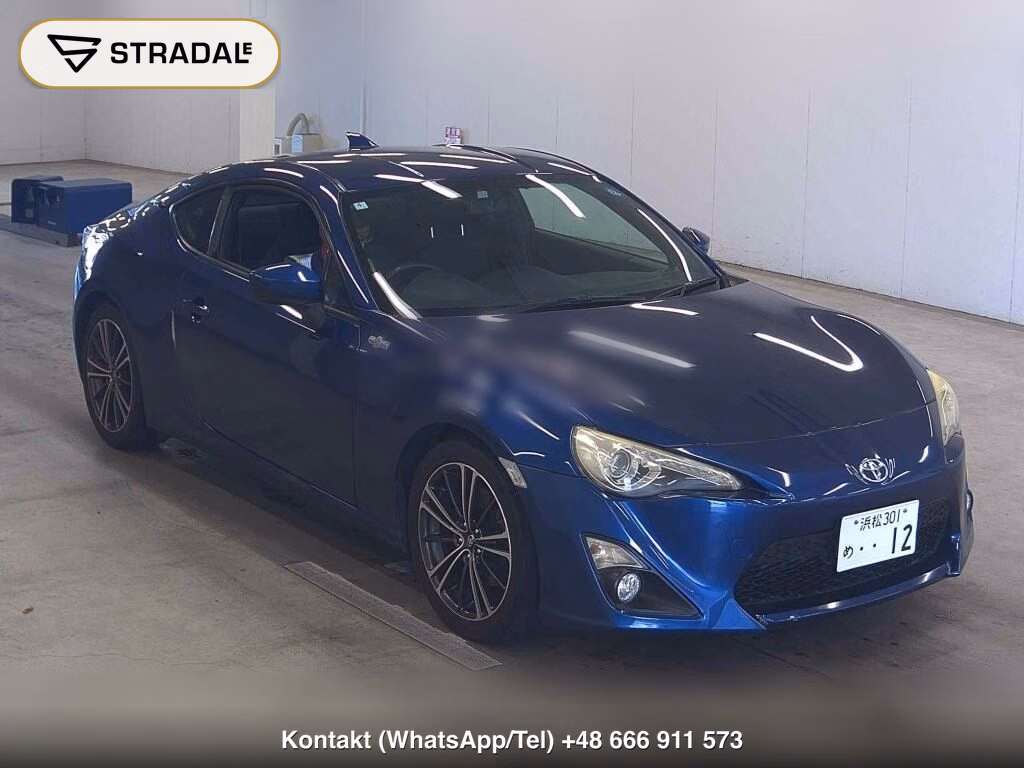 TOYOTA 86 GT 2012, aukcja z Japonii, zdjęcie 1