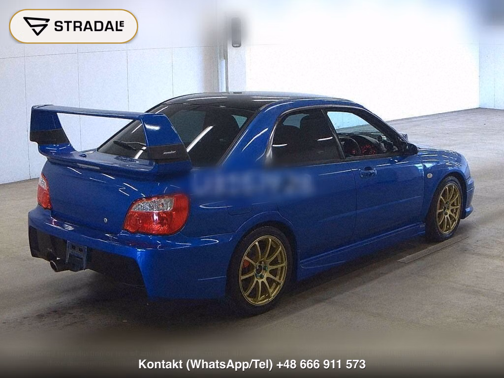 SUBARU IMPREZA 4HT 4WD WRX WR-LIMITED 2004, miniaturka 6