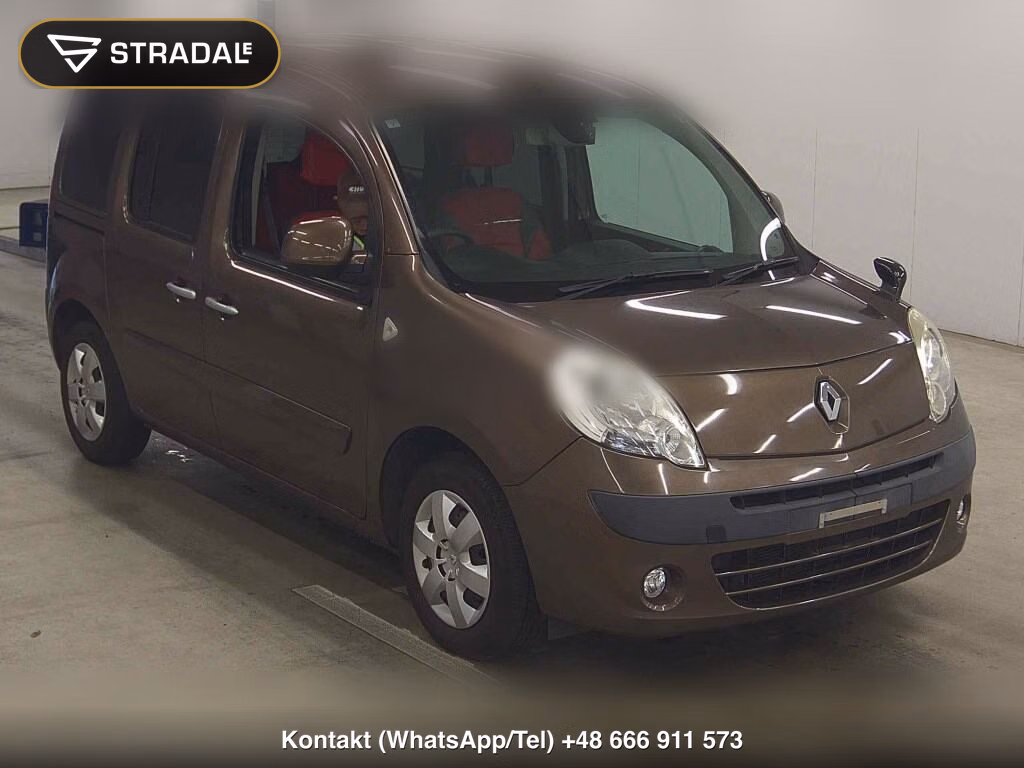 RENAULT KANGOO 1.6 2013, aukcja z Japonii, zdjęcie 1