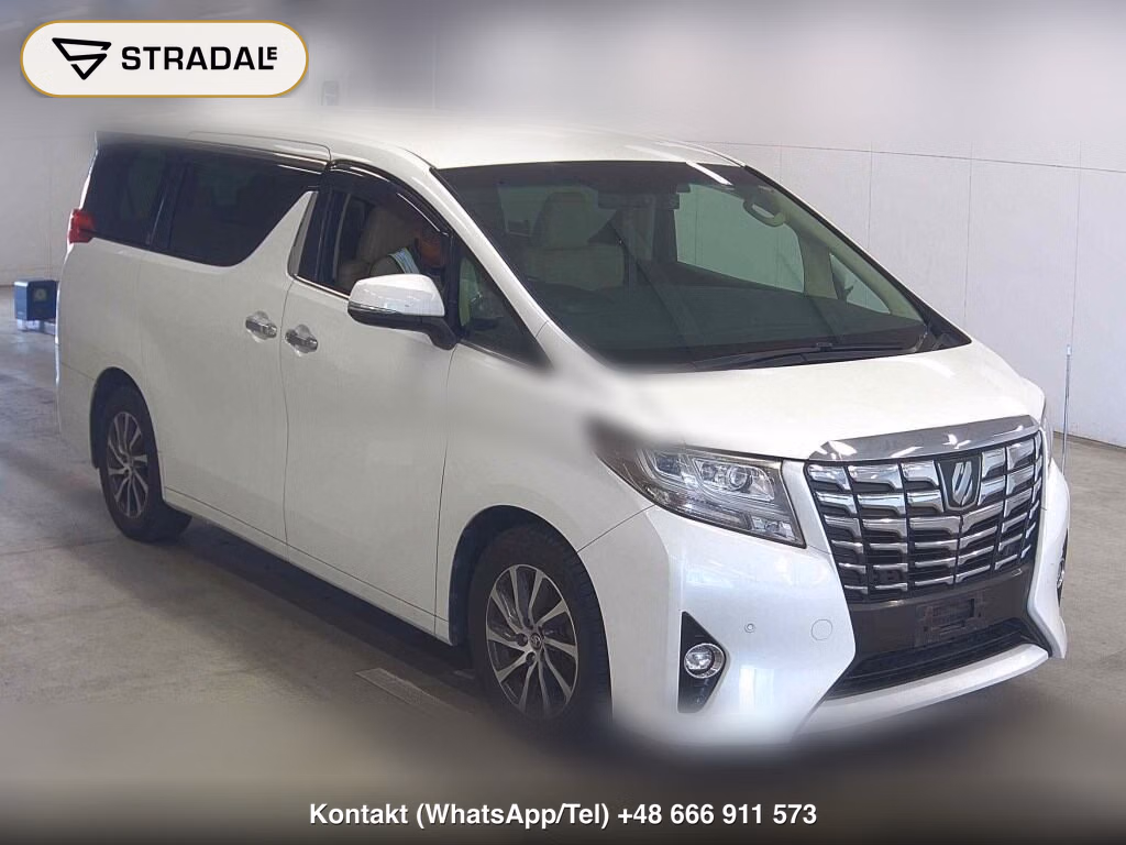 TOYOTA ALPHARD 4WD 3.5GF 2017, aukcja z Japonii, zdjęcie 1
