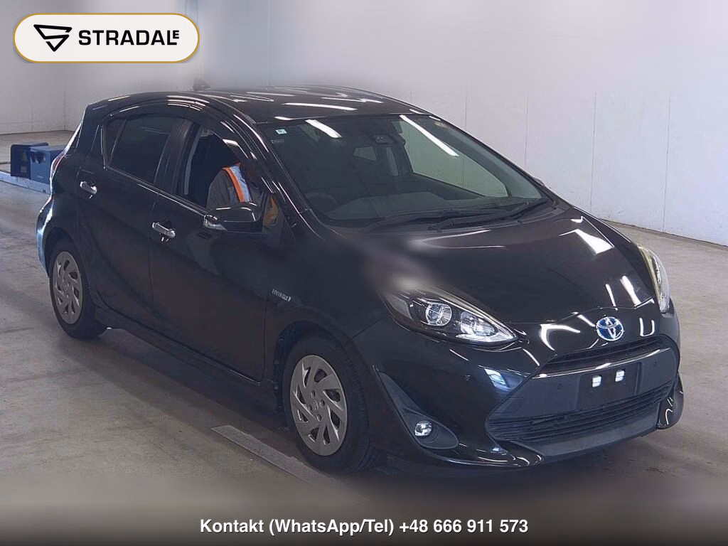 TOYOTA AQUA S STYLE BLACK 2018, aukcja z Japonii, zdjęcie 1