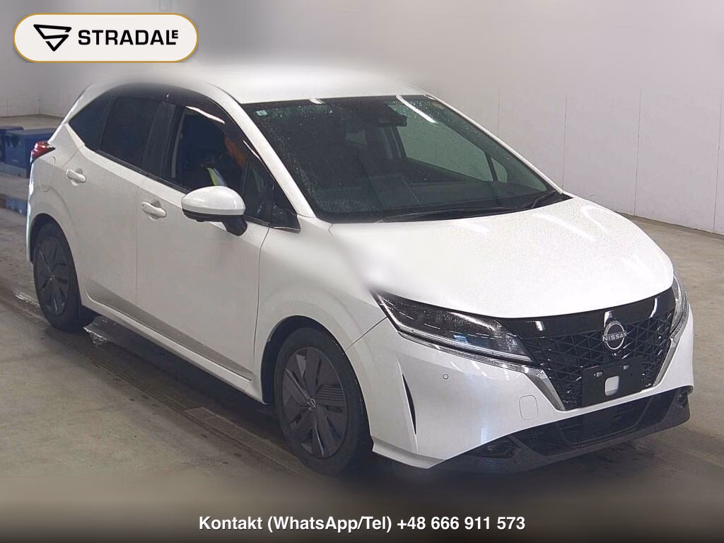 NISSAN NOTE X 2021, aukcja z Japonii, zdjęcie 1