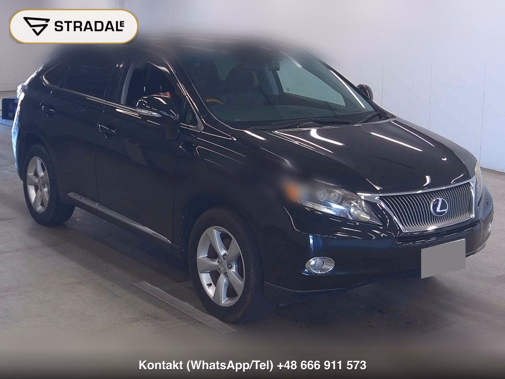 LEXUS RX 4WD RX450H VERSION L 2010, aukcja z Japonii, zdjęcie 1