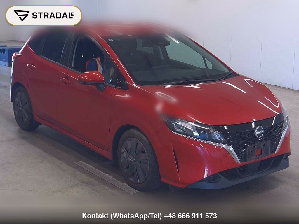 NISSAN NOTE X 2021, aukcja z Japonii, zdjęcie 1