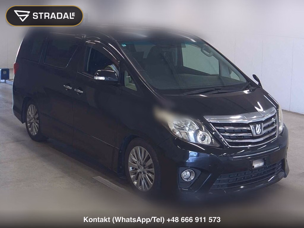 TOYOTA ALPHARD 240S 2012, aukcja z Japonii, zdjęcie 1