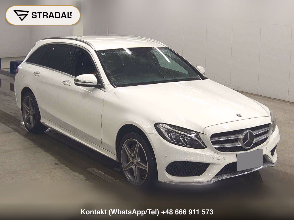 MERCEDES BENZ C-CLASS STATIONWAGON C220D STATIONWAGON SPORTS 2016, aukcja z Japonii, zdjęcie 1