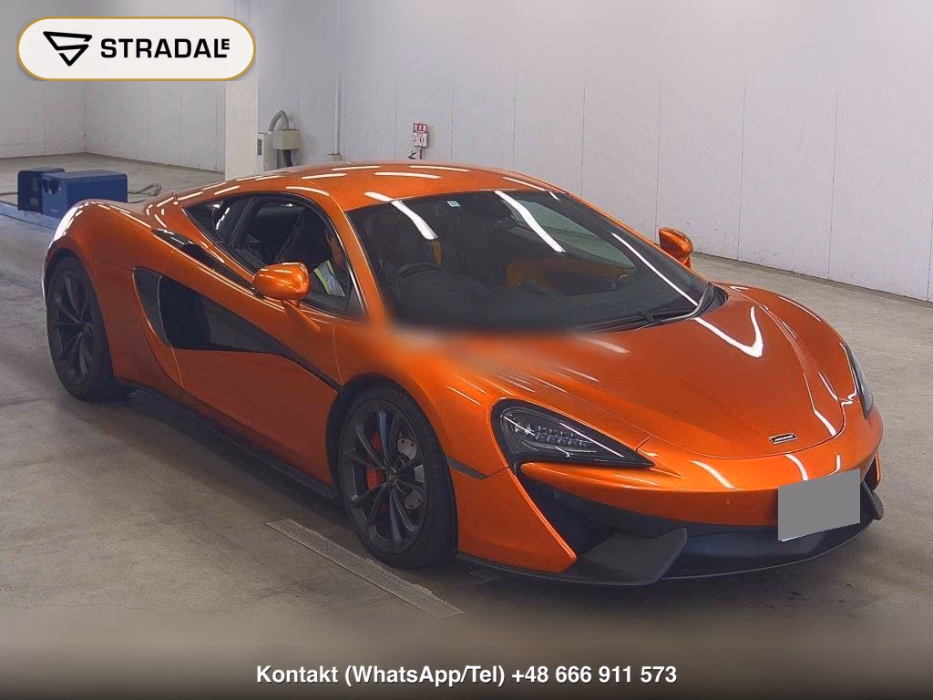 MCLAREN 540C BASE GRADE 2016, aukcja z Japonii, zdjęcie 1