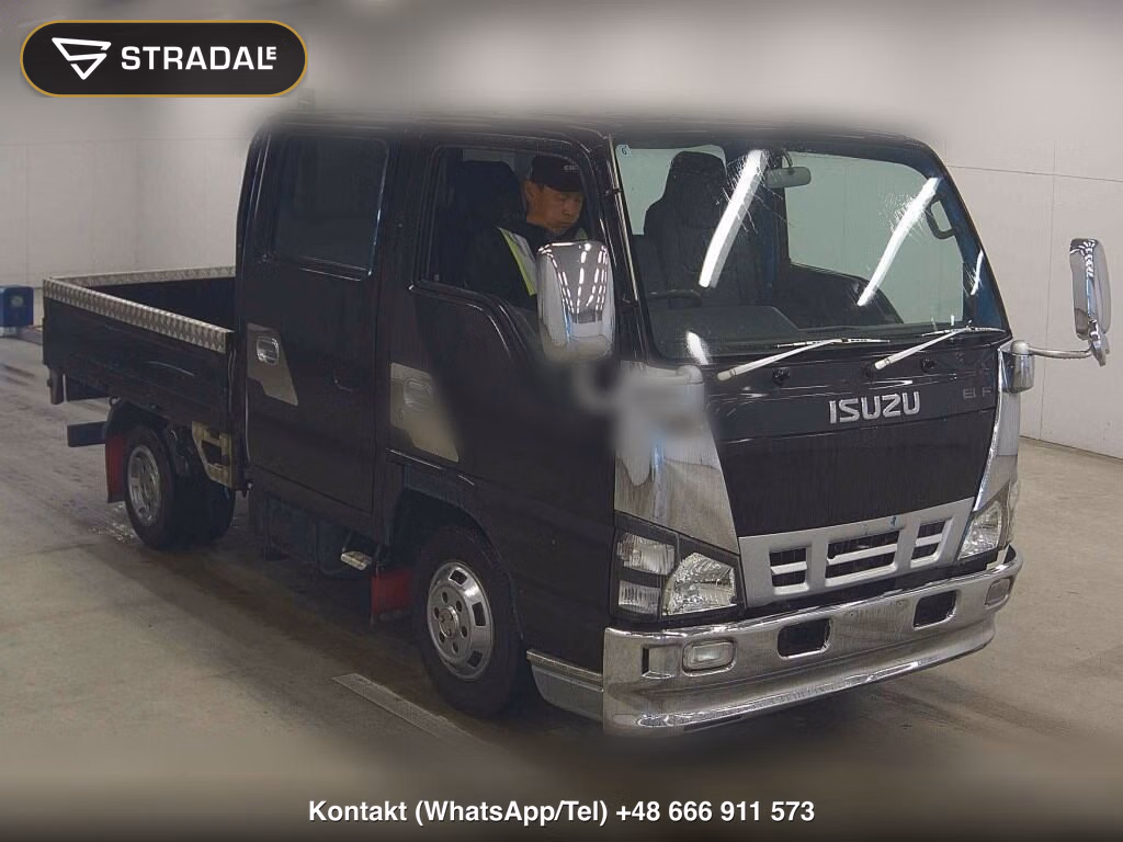 ISUZU ELF TRUCK 4D DOUBLE CAB 2005, aukcja z Japonii, zdjęcie 1