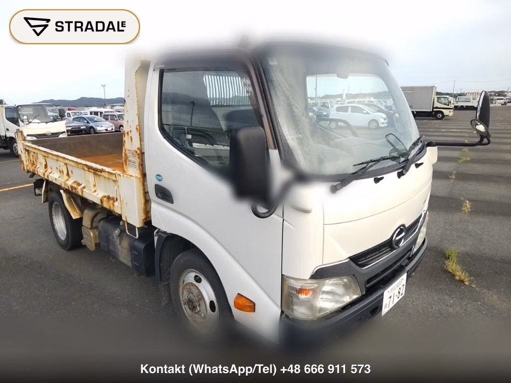 HINO DUTRO 2D 4WD DUMP 2013, aukcja z Japonii, zdjęcie 1