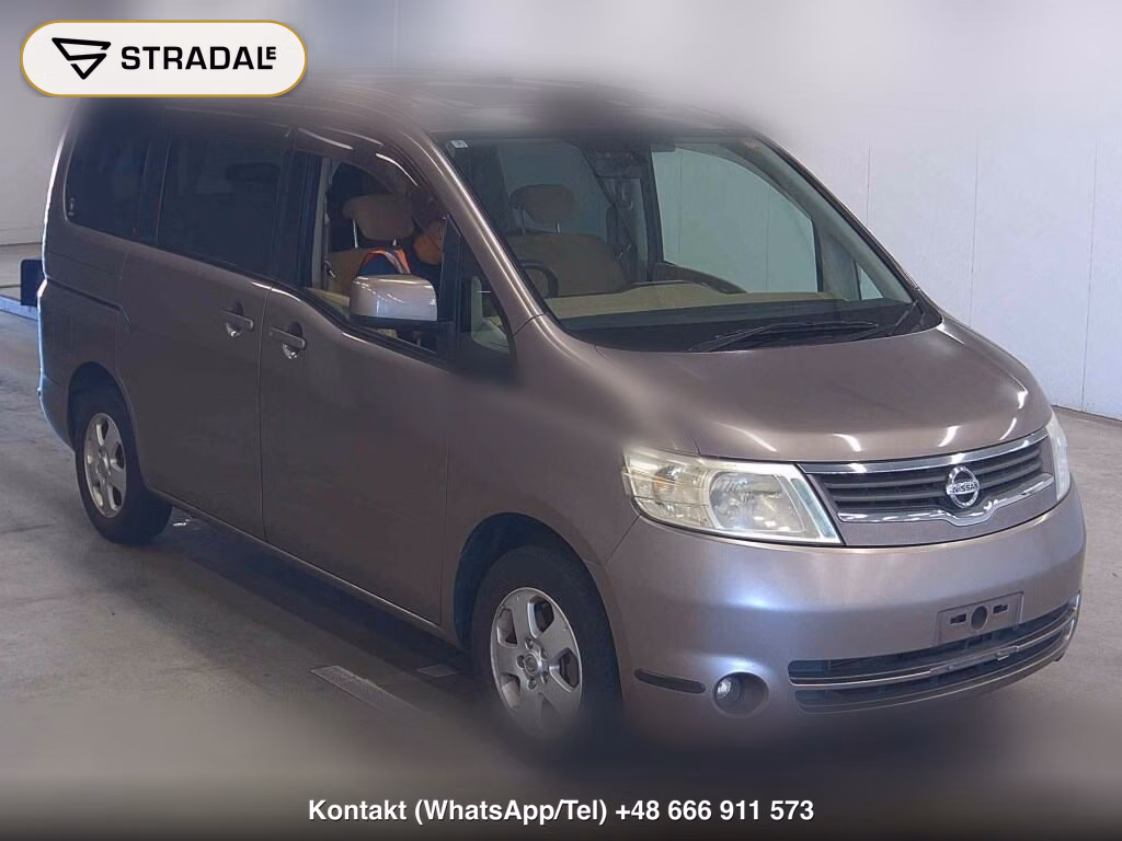 NISSAN SERENA 5D 4WD 20G 2006, aukcja z Japonii, zdjęcie 1