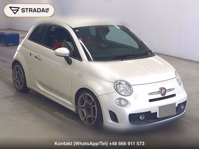 ABARTH 500 2009, samochód z aukcji Japonii