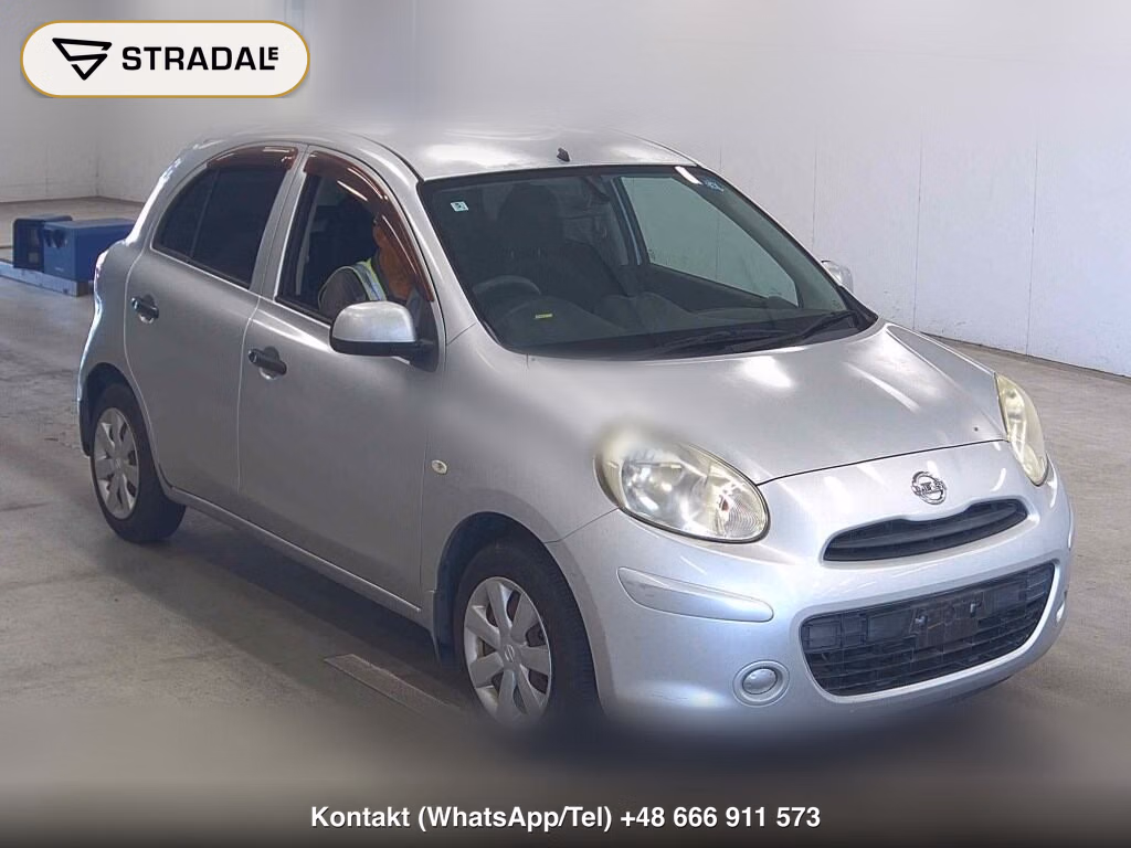 NISSAN MARCH 5D 12S V PACKAGE 2012, aukcja z Japonii, zdjęcie 1