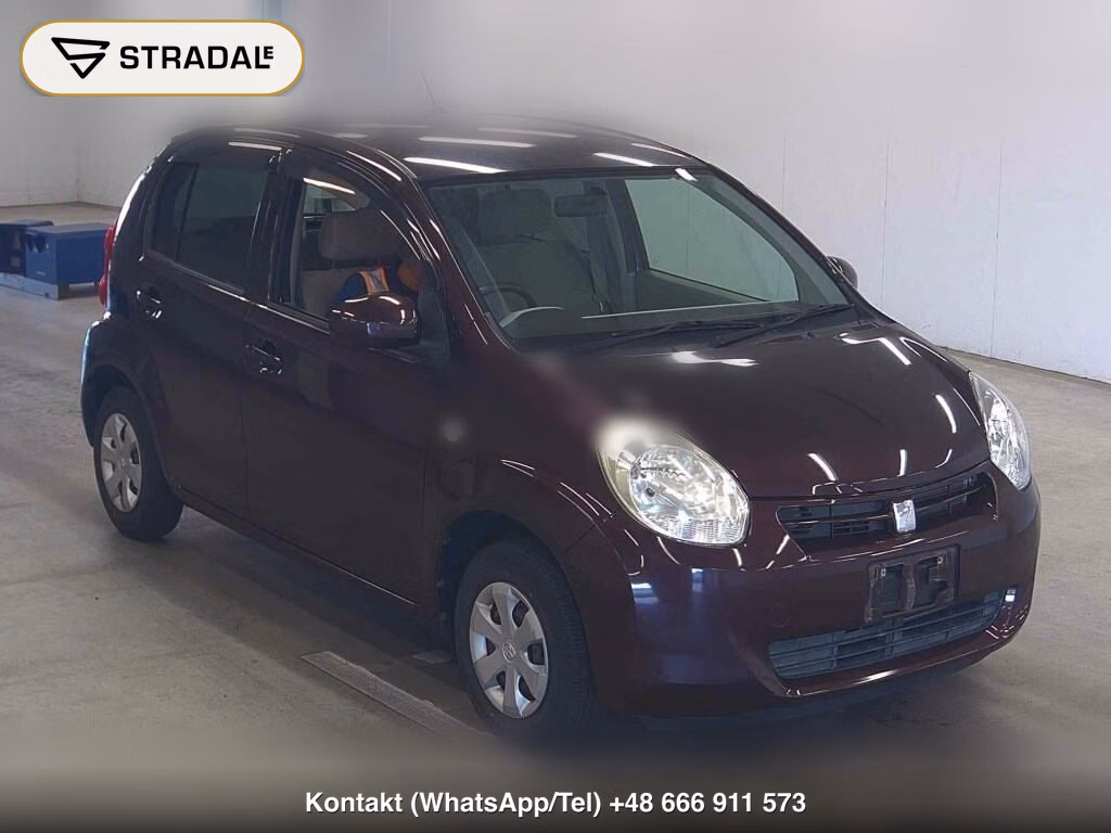 TOYOTA PASSO X YURURI 2011, aukcja z Japonii, zdjęcie 1