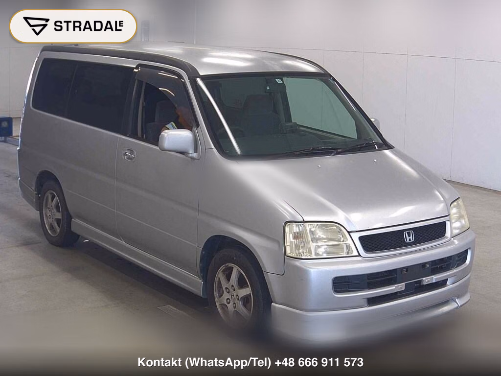 HONDA STEPWAGON 4D DELUXEE 1999, aukcja z Japonii, zdjęcie 1