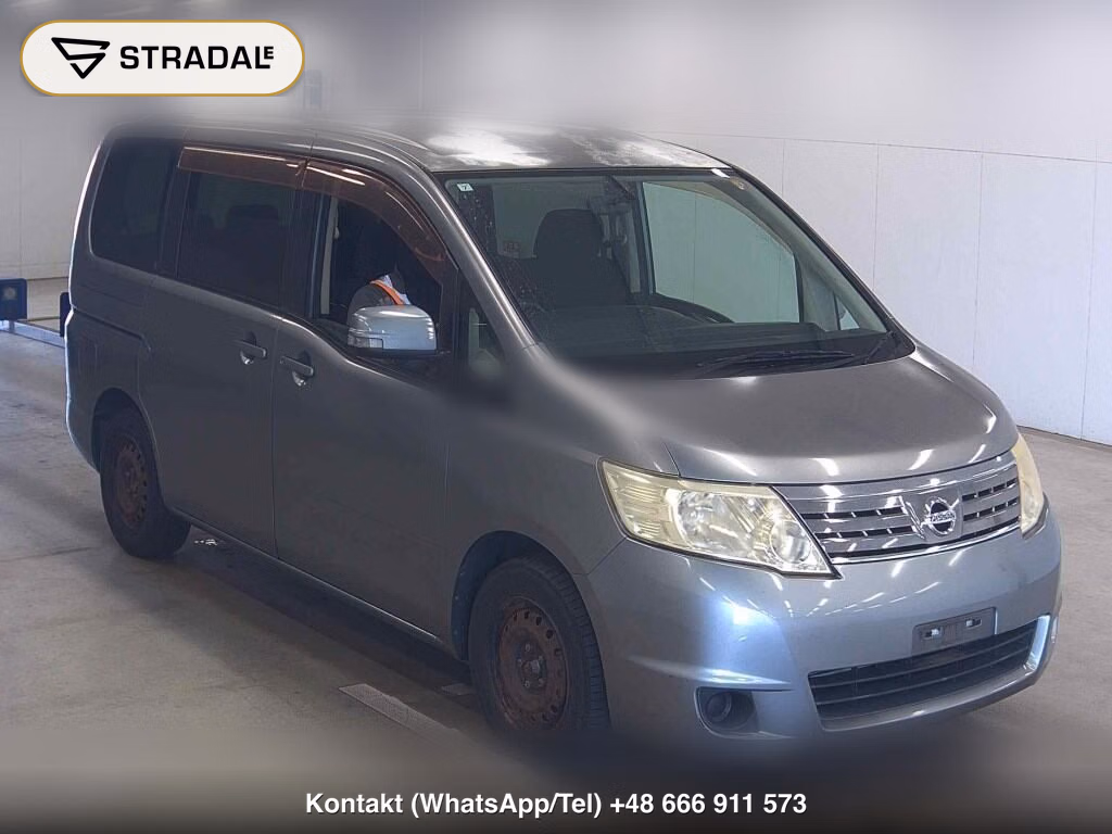 NISSAN SERENA 5D 2009, aukcja z Japonii, zdjęcie 1