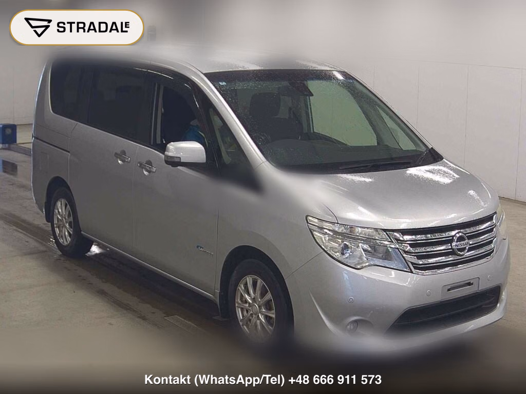 NISSAN SERENA 5D 20X V SELECTION + SAFETY S-HYBRID 2016, aukcja z Japonii, zdjęcie 1
