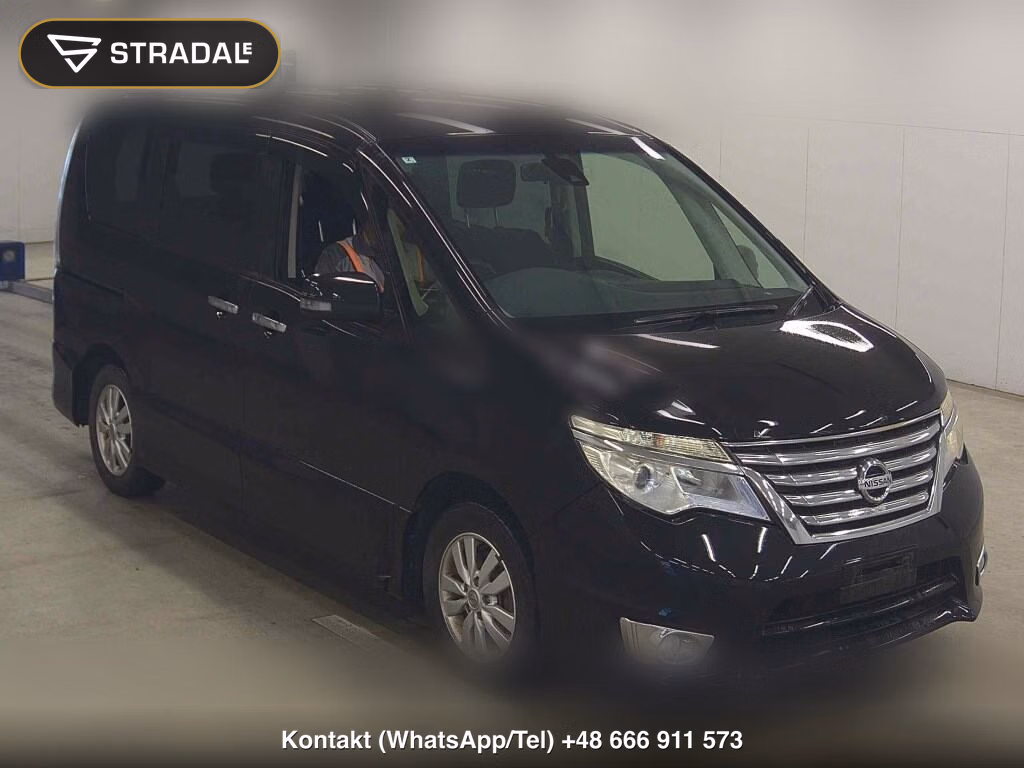 NISSAN SERENA 5D HIGHWAY STAR S EDITION 2016, aukcja z Japonii, zdjęcie 1