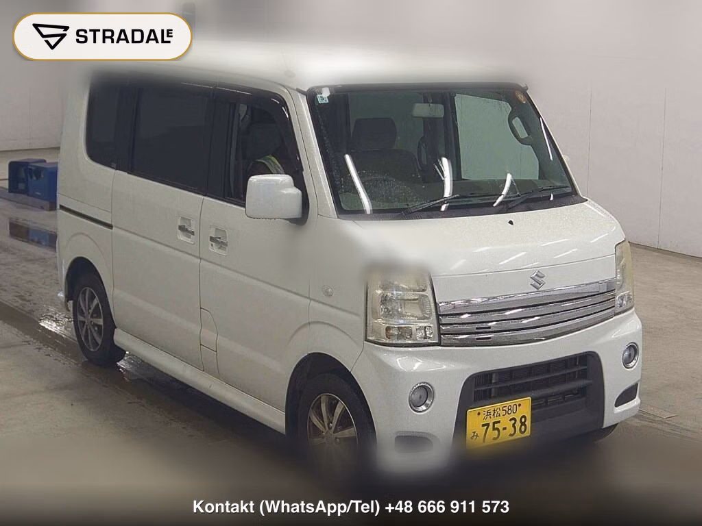 SUZUKI EVERY WAGON PZ TURBO 2012, aukcja z Japonii, zdjęcie 1
