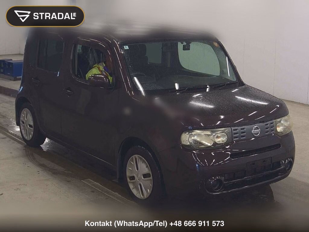 NISSAN CUBE 15X INDIGO + PLASMA 2012, aukcja z Japonii, zdjęcie 1