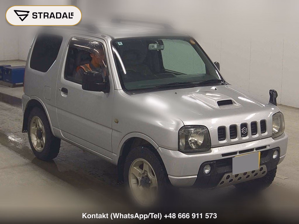 SUZUKI JIMNY 3D 4WD XC 2001, aukcja z Japonii, zdjęcie 1