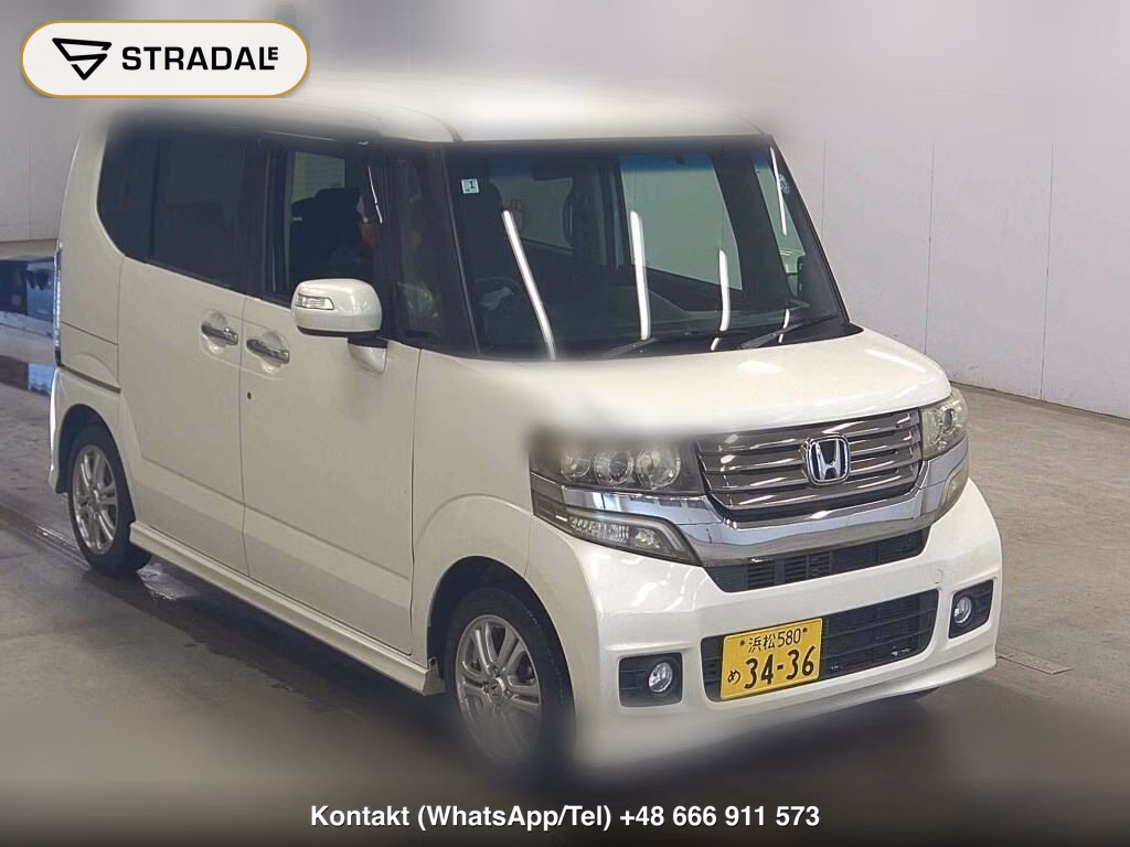 HONDA N-BOX CUSTOM G・L PACKAGE 2013, aukcja z Japonii, zdjęcie 1