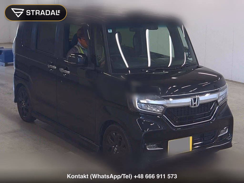 HONDA N-BOX CUSTOM G・L TURBO HONDA SENSING 2018, aukcja z Japonii, zdjęcie 1